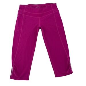 Athleta Be Free Knicker Magenta Pink Running Leggings XS 138478-13 Athletic Wear